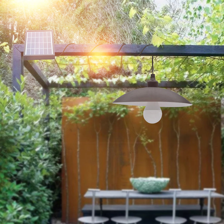 Solar Chandelier One With Two Bulbs