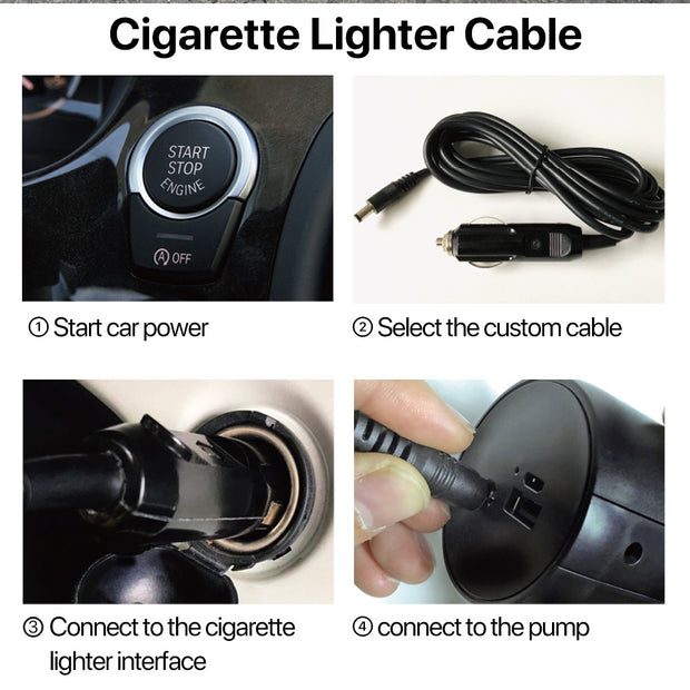 Smart Pump For Manual Tire Inflator