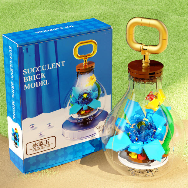 Compatible With Building Blocks, Flower Bulbs And Succulents