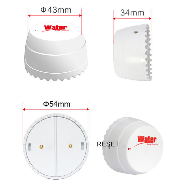 WiFi Smart Leakage Alarm Home Overflow Flood Detector With Buzzer