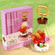 Compatible With Building Blocks, Flower Bulbs And Succulents