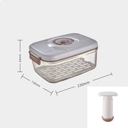 Food Vacuum Storage Box With Free Vacuum Kitchen Sealer Container Transparent Organization Sealed Tank Cans Lunch Box Gift